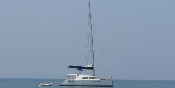 yacht offshore Koh Chang
